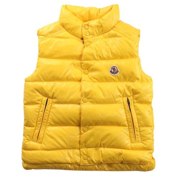 Moncler Yellow Puffer Vest